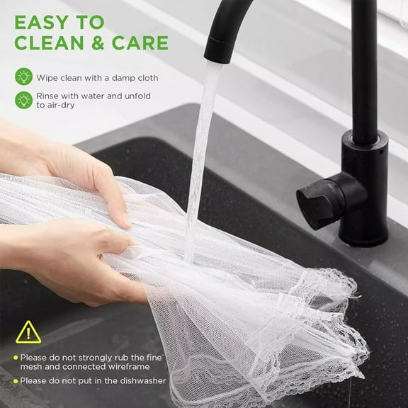 Reusable Mesh For Food Covers For Outdoor Activities, Jumbo Pop-Up For Food Protector YIWEI