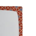 thumbnail image 3 of Ambesonne East Fitted Sheet, Curvy Lines Circles Tile, Queen Size, Scarlet Lavender, 3 of 3