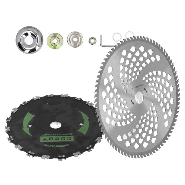 Hilitand Grass Trimmer Blade,Brush Cutter Blade Lawn Mower Cutter Circular Saw Blade Replacement Gardening Tool,Garden Tools