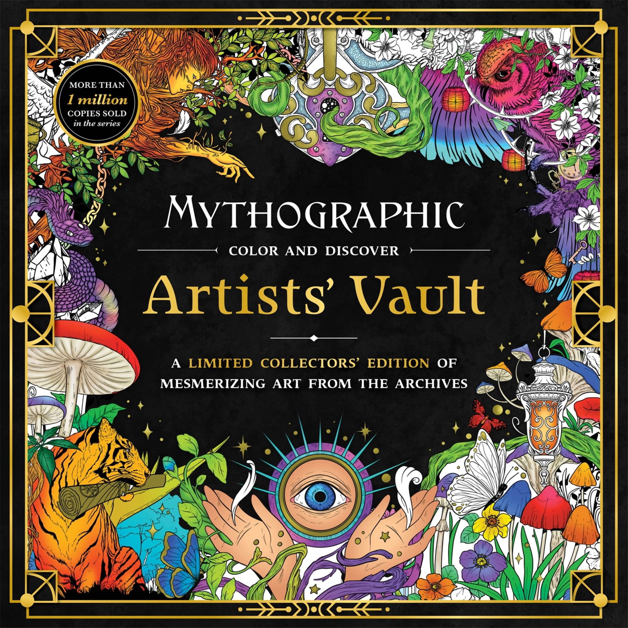 Mythographic Color and Discover: Artists' Vault (Walmart Exclusive), 96 pages (Hardcover)