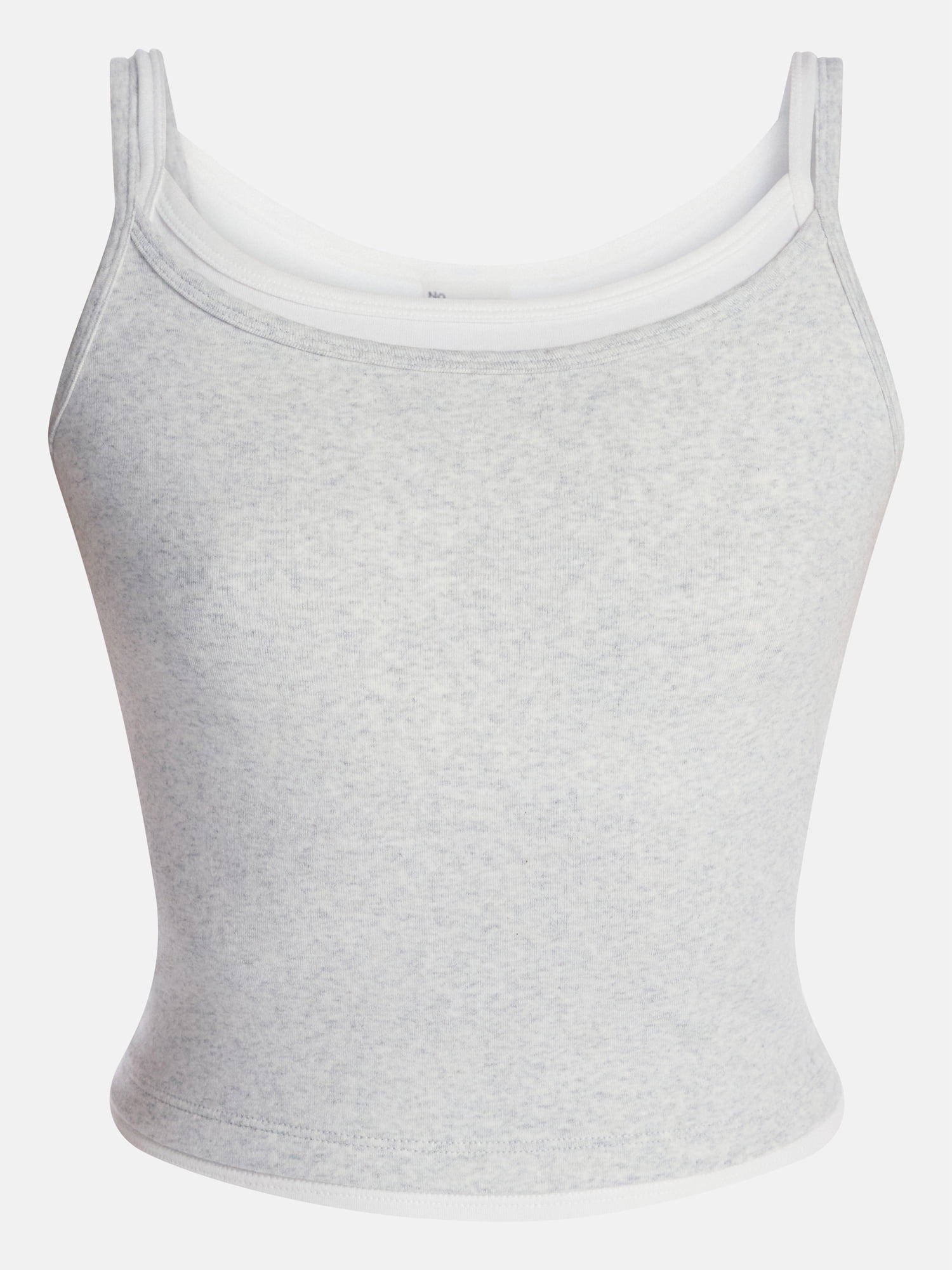 No Boundaries Sleepwear Double Cami, Women’s and Women’s Plus XXS-3X