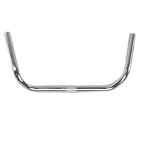 Velo Orange Left Bank Handlebar, (25.4mm) 490mm, Silver
