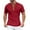 r-491Wine94, variant on Men's Casual T Shirt Fashion Solid Color Short Sleeve Towel Jacquard Cloth Button Down T-Shirt Loose Fit Breathable Tshirts Shirts For Men