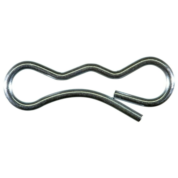 7/16" to 1/2" x .091" Zinc Plated Steel BowTie Cotter Pins (12 pcs.)