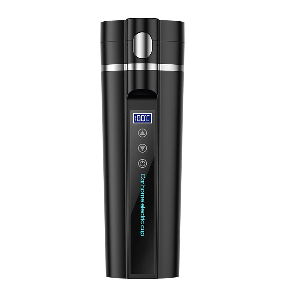 Uposao Car Travel Electric Kettle 450ml Small Portable Kettle Water