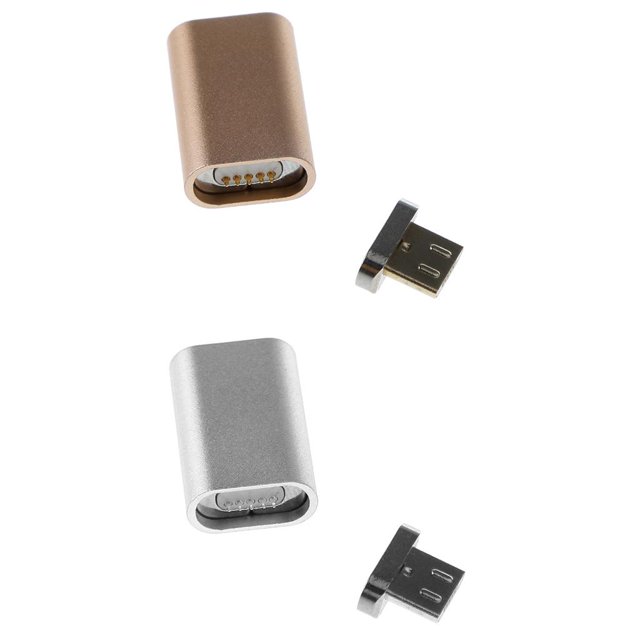 Convertidor Sincronización de Fecha de Micro USB OTG Magnético 2pcs para Teléfono # 1 Sunnimix Adaptador micro USB