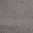 thumbnail image 6 of SAFAVIEH Plush Solid Bath Towel Set, 27" x 54", Grey, Set of 2, 6 of 7