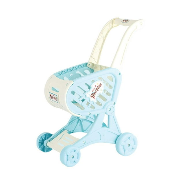 Kids Toys Shopping Cart Pretend Play Simulation Trolley Playing