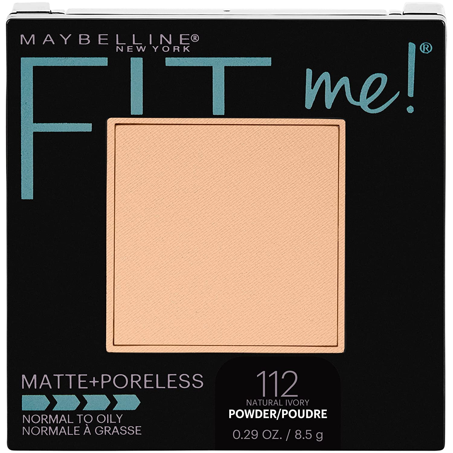 MAYBELLINE Fit Me Matte + Poreless Powder - Natural Ivory 112 (3 Paquets) |  Walmart Canada