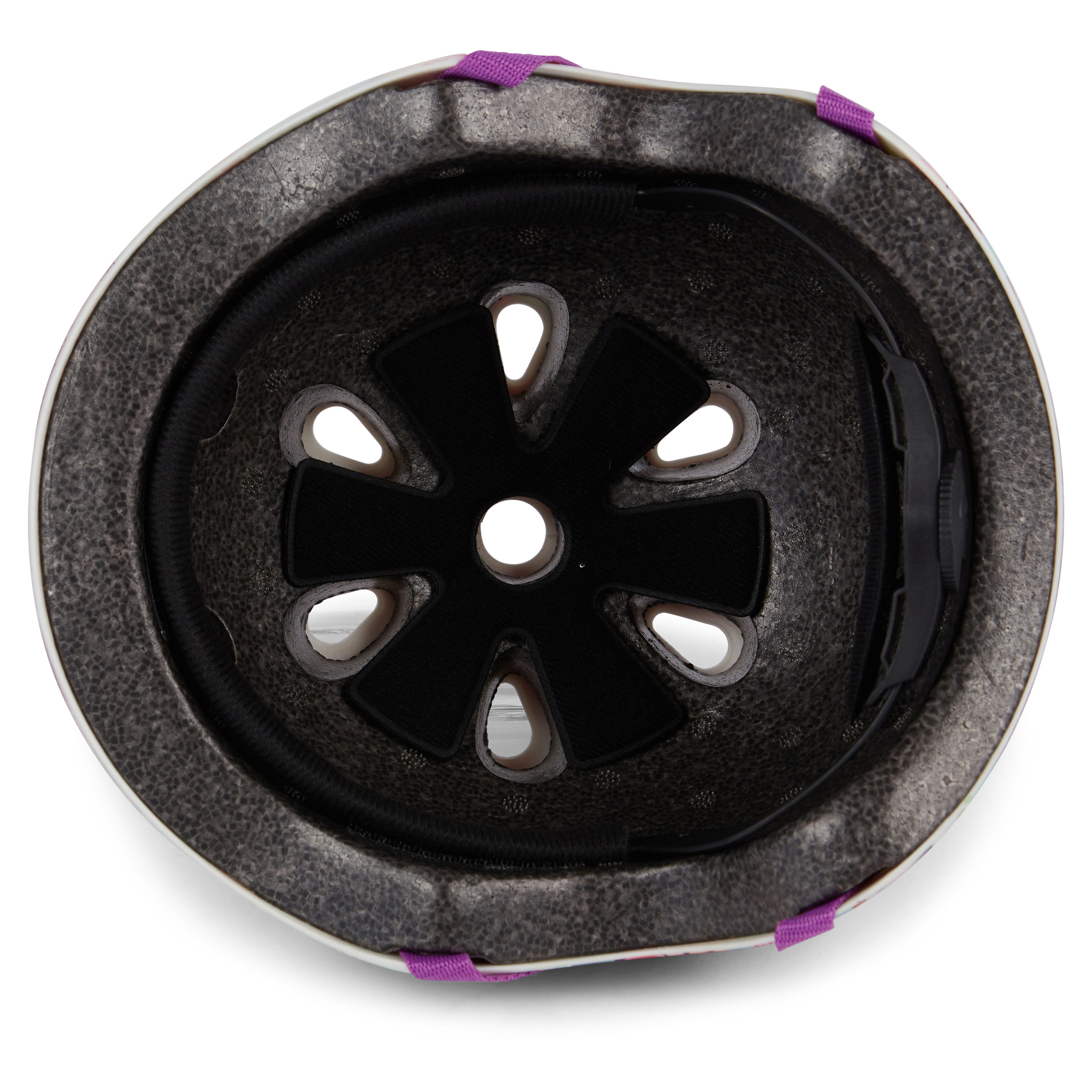 Justice Boardwalk Brights Sticker Helmet with Chunky Glitter Design