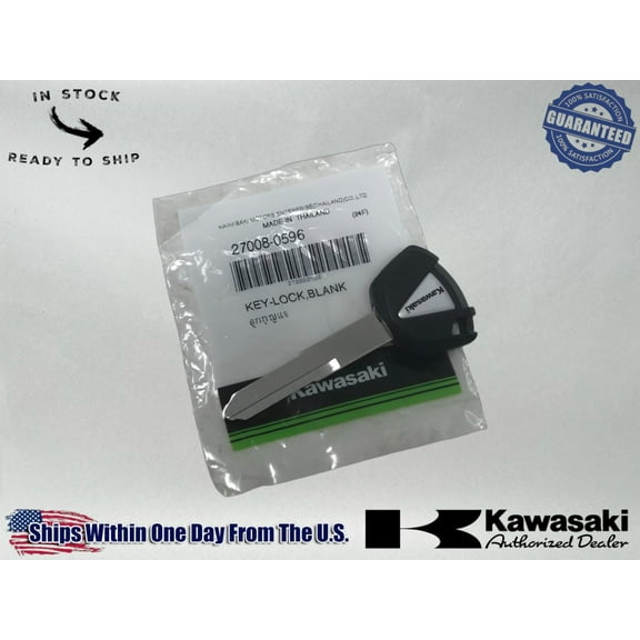 Kawasaki Genuine OEM Authentic MULE PRO-MX SE KEY BLANK KAF700FRFNL 27008-0596