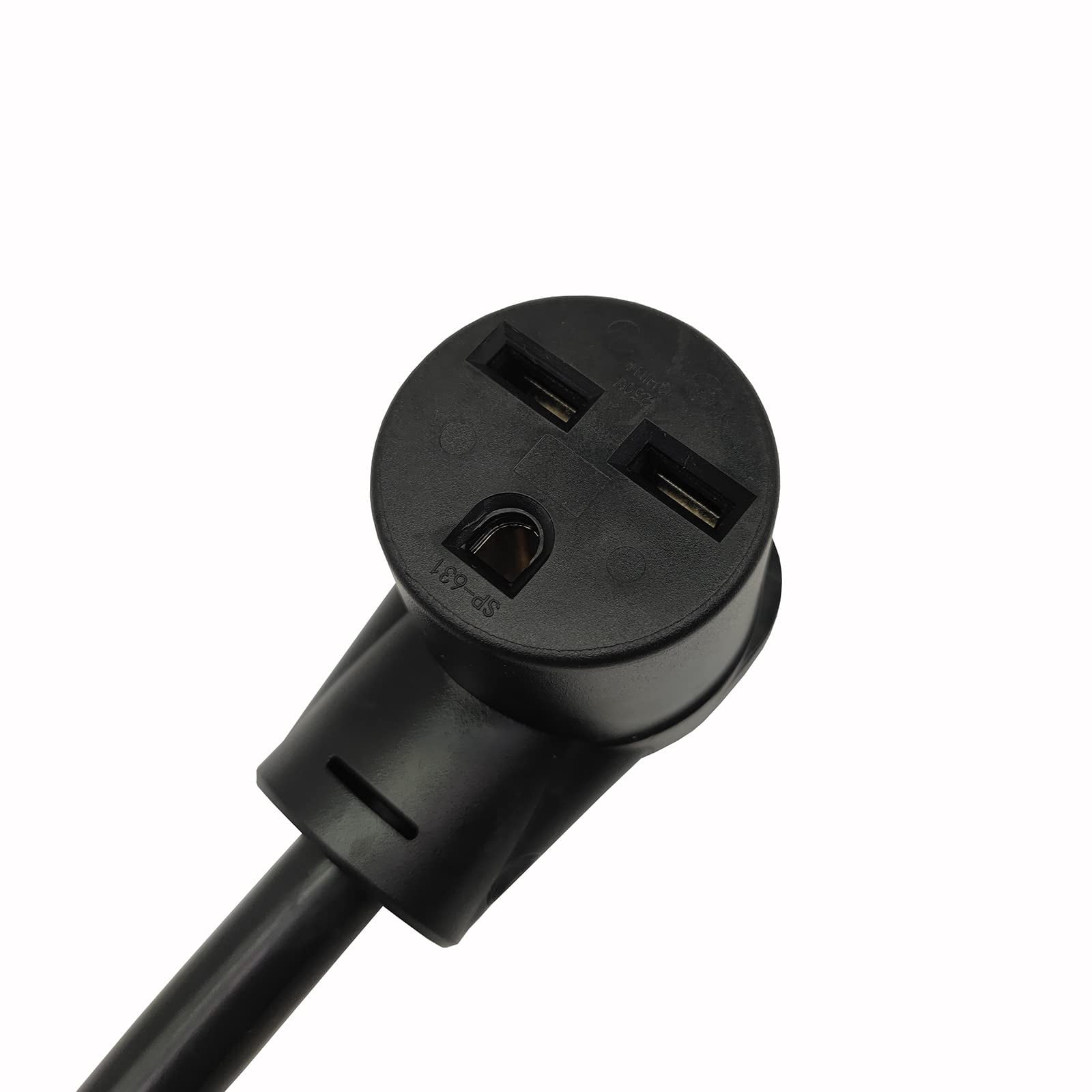 Parkworld 62664 Generator to Welding Adapter cord NEMA L14-20 Plug 4-Prong 20A Locking Male to Workshop NEMA 6-30 Receptacle 30A Female