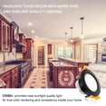 thumbnail image 4 of YGS-Tech 2 Inch LED Recessed Lighting, Dimmable Downlight 3W(35W Halogen Equivalent), CRI80, 2700K Ultra Warm White Ceiling Light with LED Driver(1 Pack), 4 of 4