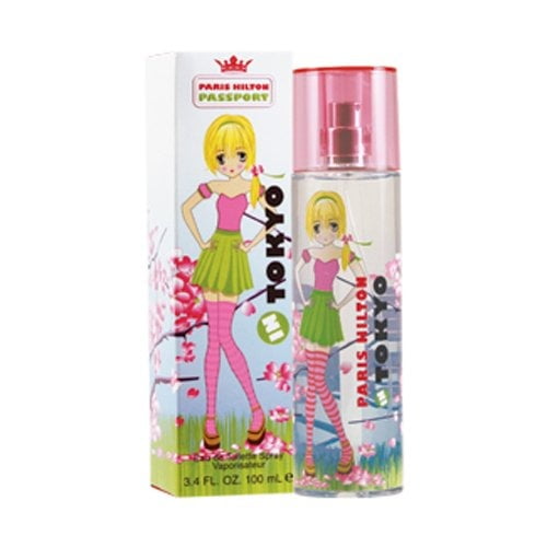 Paris Hilton Passport Tokyo Eau de Toilette, Perfume for Women, 3.4 Oz