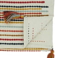 thumbnail image 3 of Saro Lifestyle 826.M1672B 16 x 72 in. Chunky Striped Table Runner, Multi Color, 3 of 3