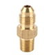 thumbnail image 5 of Adaptador de Ajuste de Latón, Resistencia Al Desgaste Resistente Adaptador de Acoplador Recto Duradero Portátil Precisamete Para Líquido para Aceite para Agua para gas, 5 of 7