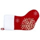 thumbnail image 3 of Calcetín de Navidad Bolsa de regalo Colgante de Navidad Calcetín colgante Adorno de árbol de Navidad para decoración de chimenea del hogar Copo de nieve, 3 of 14