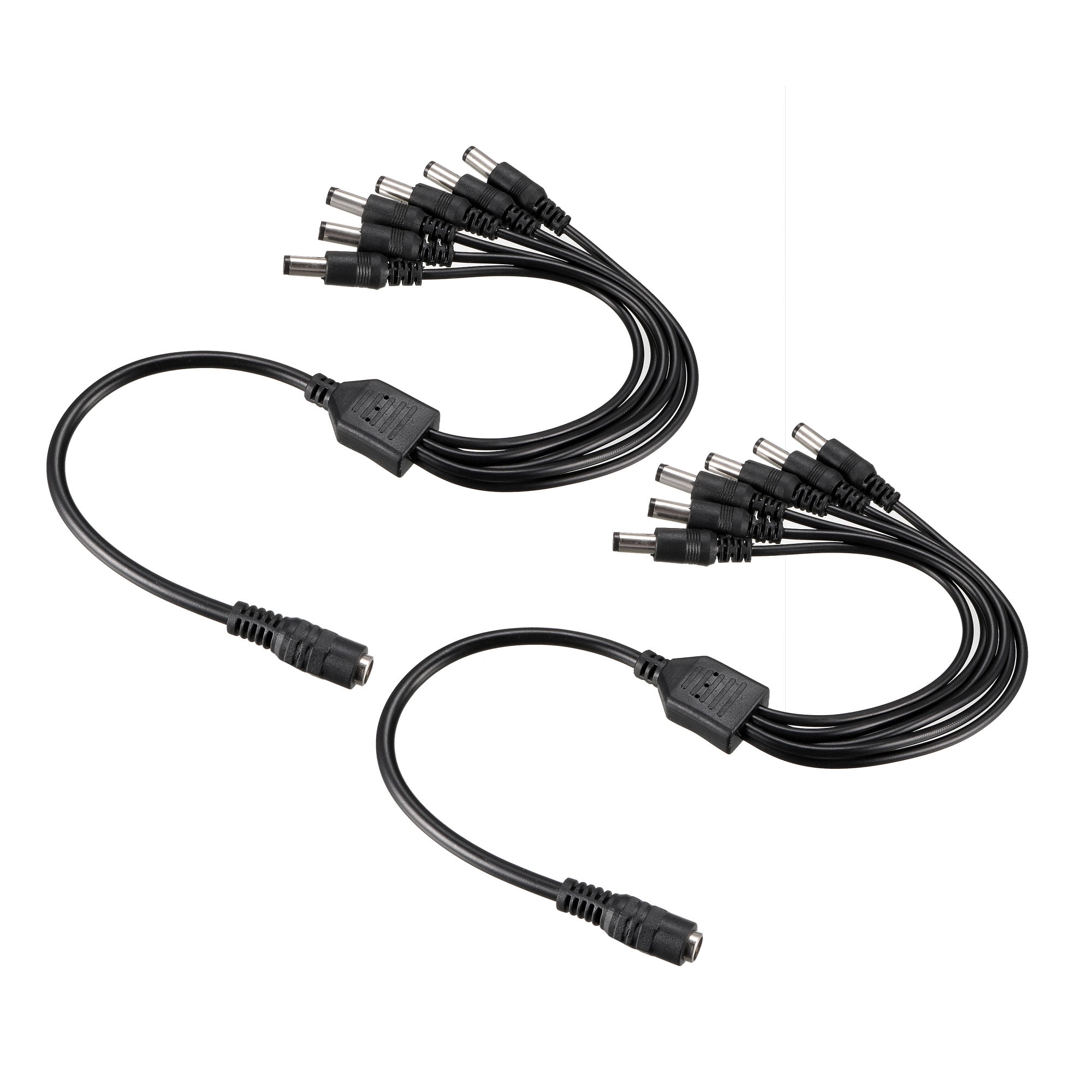 2pcs 5.5mm One to Double DC Power Supply Splitter Cable 