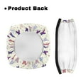 thumbnail image 3 of Jiueut Colorful Butterfly Rollator Walker Seat and BackRest RollBar Covers Set for Women 2 Piece Street Rollator Seat Cushion Back Bar Cover Set Rolling Walker Seat Cushion, 3 of 7