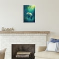 thumbnail image 3 of Stupell Industries Manatee Underwater View Animals & Insects Painting Unframed Art Print Wall Art, 13 x 19, 3 of 7