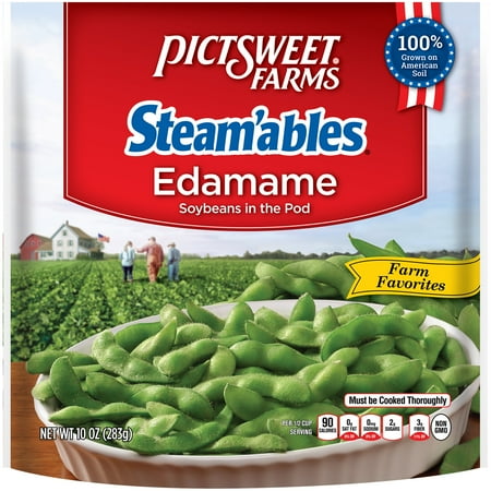 Pictsweet Farms® Steam'ables® Farm Favorites Edamame 10 oz. Bag