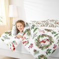 thumbnail image 4 of Castle Fairy Santa Claus 3-Piece Full Size Comforter Sets for Teenagers,Xmas Snowman Bedding Comforter Set,Merry Christmas Lightweight Bedding Sets,Ultra Soft Home Decor, 4 of 8