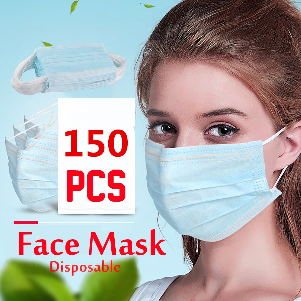 150Pcs Disposable Face Masks | Walmart Canada