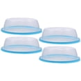 thumbnail image 3 of PENIKOKO Splash-Proof Reusable Food Storage Covers 4Pcs 7.9X7.9X2.2In For Hostesses, 3 of 8