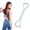 Light Blue, variant on Resistance Bands Silicone Workout Bands Elastic Exercise Bands For Arms Back Shoulders Stretching Yoga Strength Training Portable Home Fitness For Women Home Office Travel Use