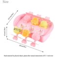 thumbnail image 1 of Moldes para paletas Moldes para paletas, Molde para paletas heladas Sorbete para paletas DIY Reutilizable, Paletas de silicona, Moldes para helados, gelatinas, helados, yogures para ni?os y adultos ZefeiWu 8390614090415, 1 of 1