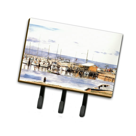 Carolines Treasures 1006TH68 Pass Bait Shop Leash or Key Holder Triple multicolor