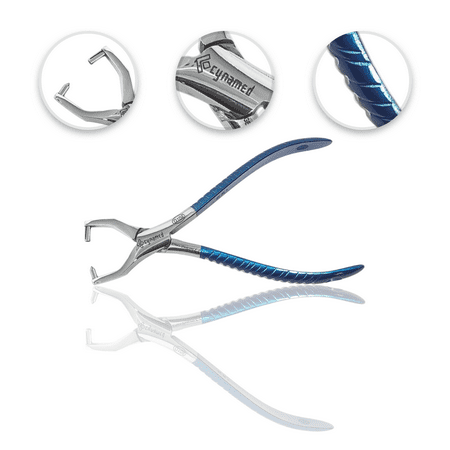 

Cynamed Premium Eye Wire Closing Optical Pliers - Screw Flairing Optician Eyeglass Hand Tools