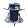 thumbnail image 2 of Baqcunre Bucket Hats for Men, Men Womens Mountaineering Fishing Camouflage Hood Rope Outdoor Shade Foldable Casual Bucket Hat, Bucket Hats for Woman, Sun Hats for Women, Sun Hats for Men, 2 of 3