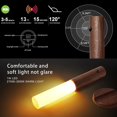 thumbnail image 2 of Lámpara de pared recargable por USB, luz nocturna con sensor de movimiento, portátil, extraíble, magnética, inalámbrica, automática, con tira de batería, lámpara de noche para pasillos interiores, esc, 2 of 5