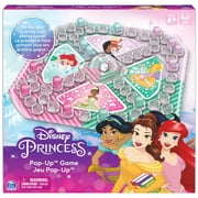 Spin Master Games, Disney Princess Pop Up Board Game for Kids Ages 4 and up