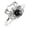 Silver, variant on CILENON Wedding Band Simulated Black Wide Scary Spider Ring Silver Spider Poison Ring Gold Rings That Don'T Tarnish Diamond Ring Jewelry for Women(Silver,7)