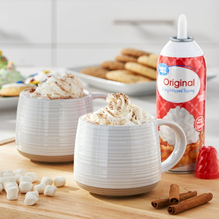 Great Value Original Whipped Topping, 6.5 oz