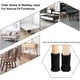 thumbnail image 4 of Juego de 24 protectores para patas de muebles (negro), 4 of 5