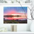 thumbnail image 1 of Design Art - Beautiful Fall Sunrise Over River, 1 of 3