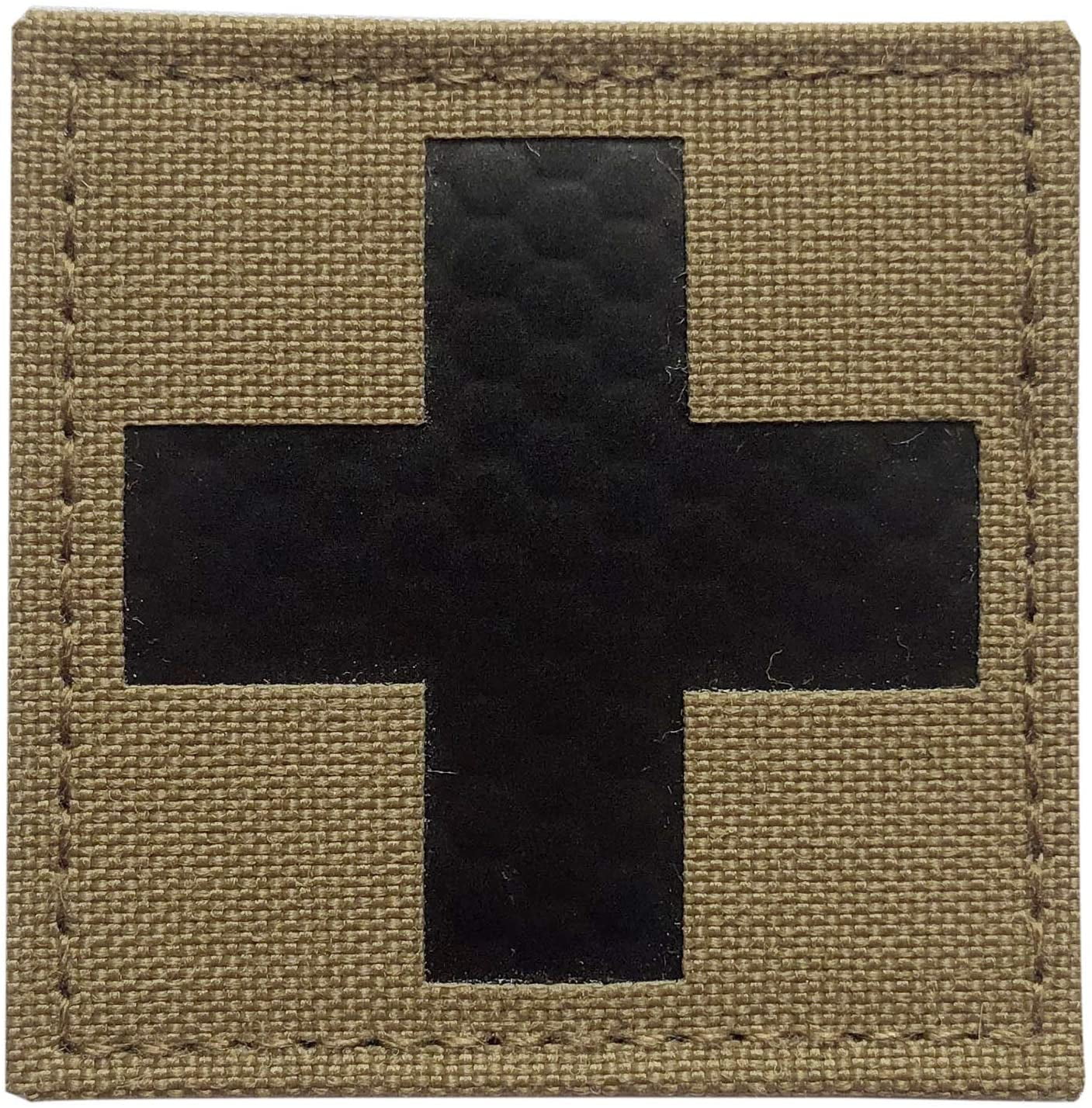 EMT Ems Medic Cross Tactical 2.0 x 2.0 4pcs hook patch Bundle 