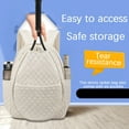 thumbnail image 4 of Tennis Racket Bags For Women Men For Tennis Badminton (White), 4 of 8