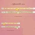 thumbnail image 2 of GreenJoy Cat Collars with Bell - Pet Cotton Collar 2 Pack for Kittens Puppies and Tiny Pets, Adjustable Cat Collars Set, 2 of 7