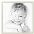 thumbnail image 2 of ArtToFrames 24x24 Inch White Picture Frame, This White Wood Poster Frame is Great for Your Art or Photos, Comes with 060 Plexi Glass (4100), 2 of 8