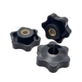 thumbnail image 4 of Handle Thread Mechanical Black Knobs 10pcs/set Hand Tighten Nuts for Fastening, 4 of 8