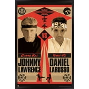 Cobra Kai - Versus Wall Poster, 14.725" x 22.375", Framed