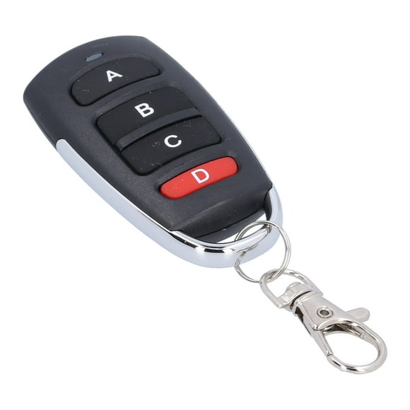 Garage Remote Controller Garage Door Opener Garage Door Remote Key Rolling Gate Remote Door Remote Cloner 433mhz Garage Door Remote Control Key Replacement 4 Buttons Cloning Copy
