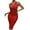 Red, variant on Strapless Dress Women V Neck Beach Solid Hollow Weave Slimming Hem Cover Up Sleeveless Dress Cute Dresses for Teen Girls Women's Plus Sheath Dresses, Style 15646, White L