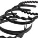 thumbnail image 3 of 8 diademas antideslizantes para mujer, con dientes, deportivas, de plástico., 3 of 7