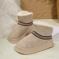 thumbnail image 4 of Cozy Women’s Fashion Winter Boots - Soft Fleece Lining with Thick Traction Sole for Comfort and Durability, 4 of 11