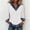 Light Gray, variant on Women Shirts Summer Long Sleeve Dressy Casual Work Blouses Lapel Collared Button Down Color Block Business Tops